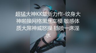 超猛大神KK最新力作-纹身大神啪操网格黑丝车模 敏感体质大屌神威怒操 插喷一床淫水